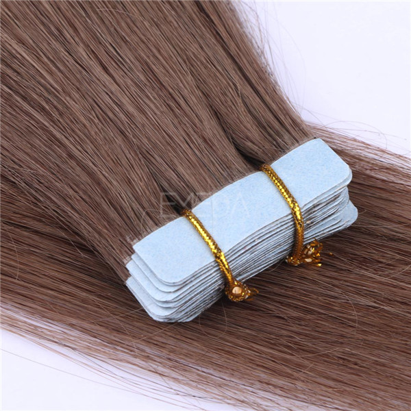 Tape in hair extensions in short hair cheap and great hair human hair YL261